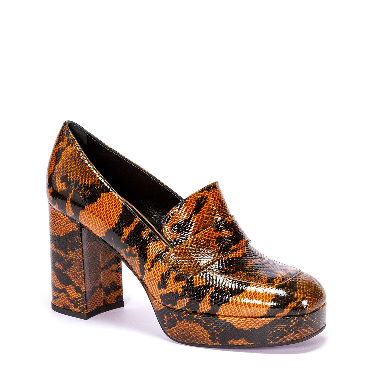 Python style leather moccasin - Cod. 50503