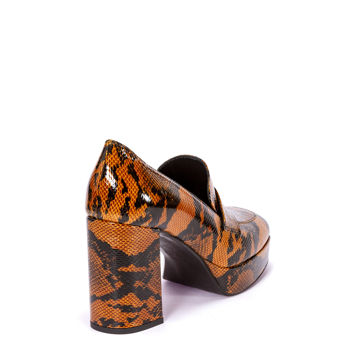 Python style leather moccasin - Cod. 50503