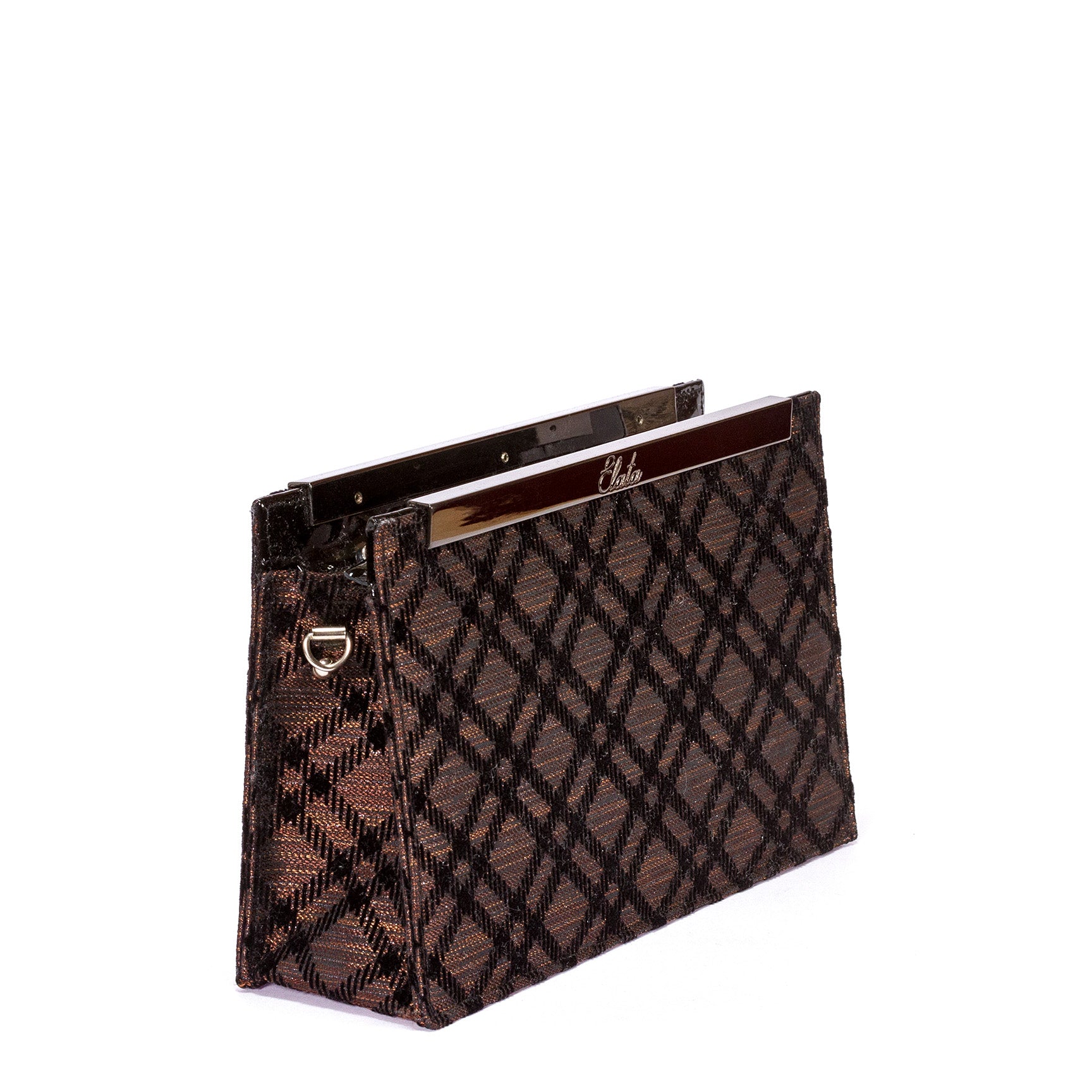 Pochette in tessuto scozzese - Cod. E860