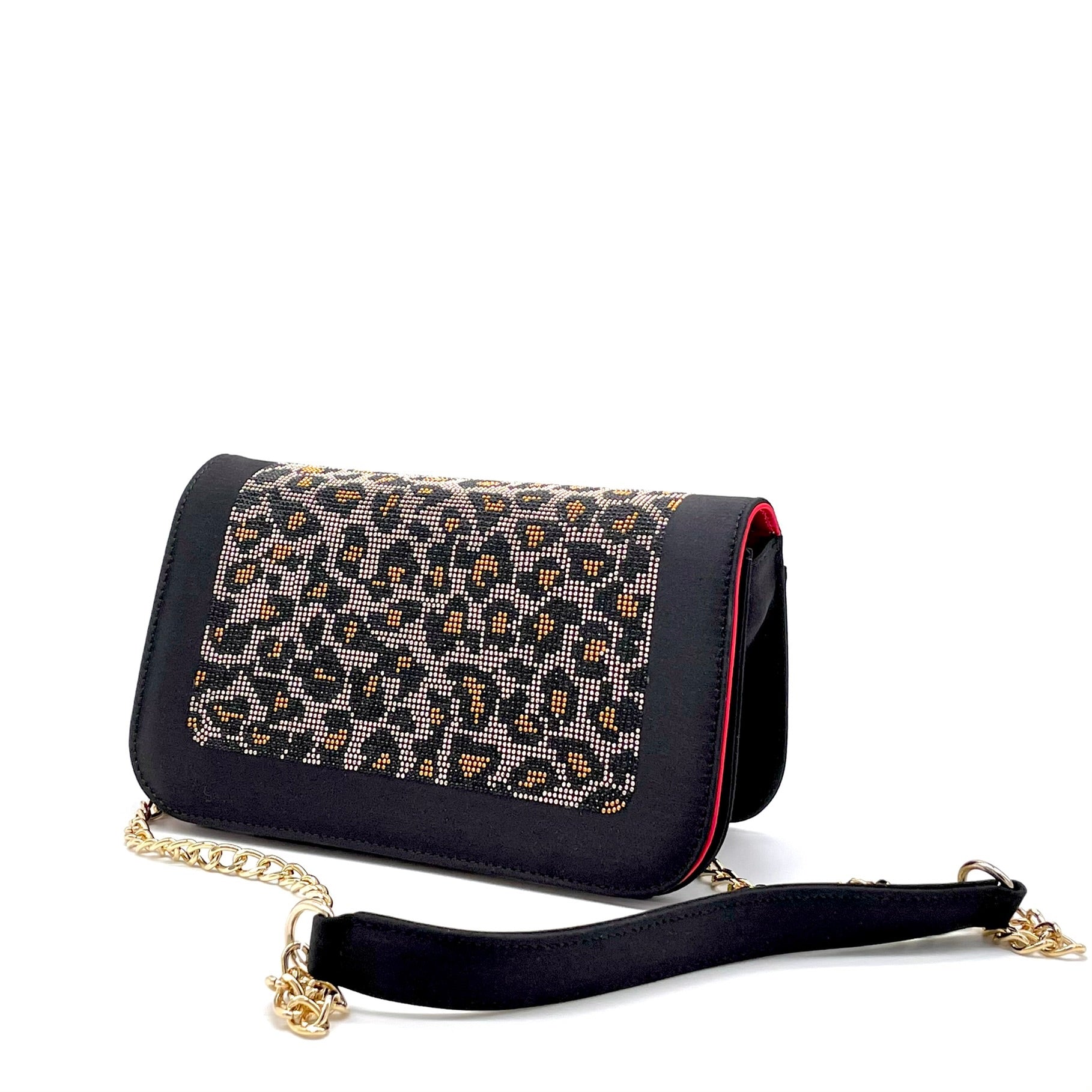 Pochette animalier 100% seta - cod. E849