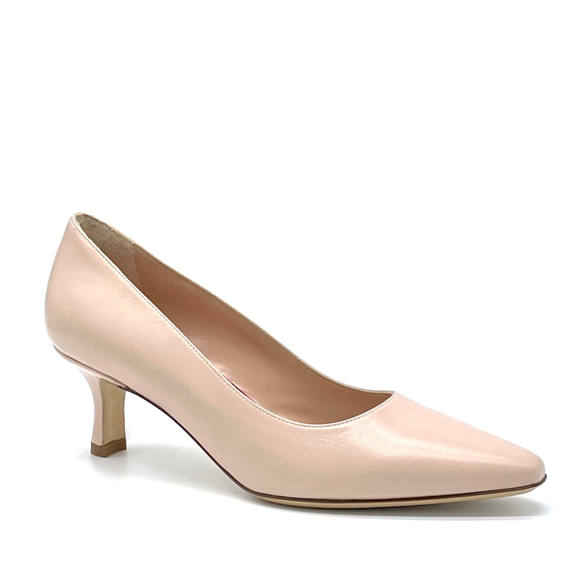 Décolleté in pelle color nude - Cod. 11123A