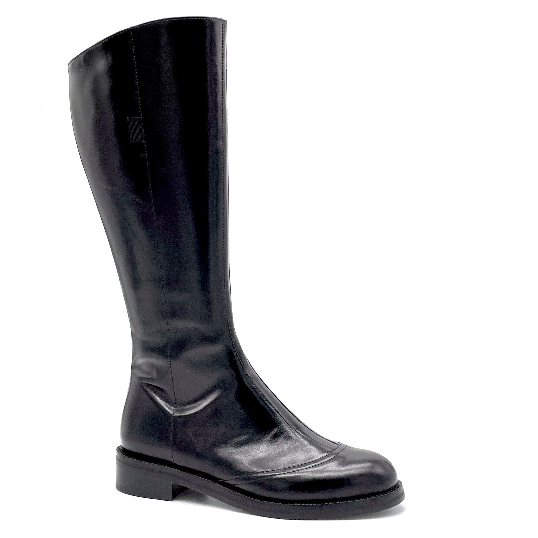 Stivale in pelle nera - Cod. 51532