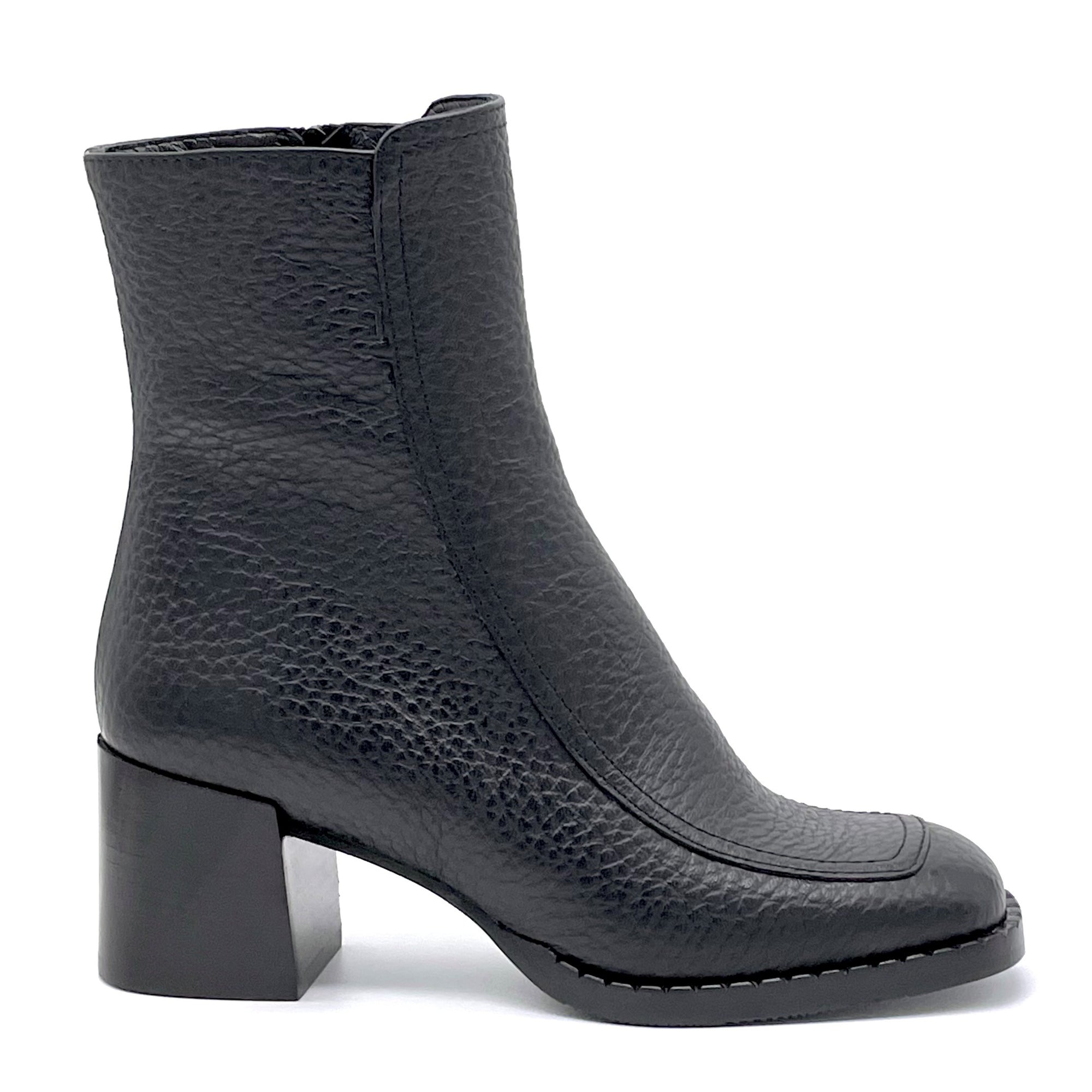 Stivaletto in pelle nera - Cod. 51504_3