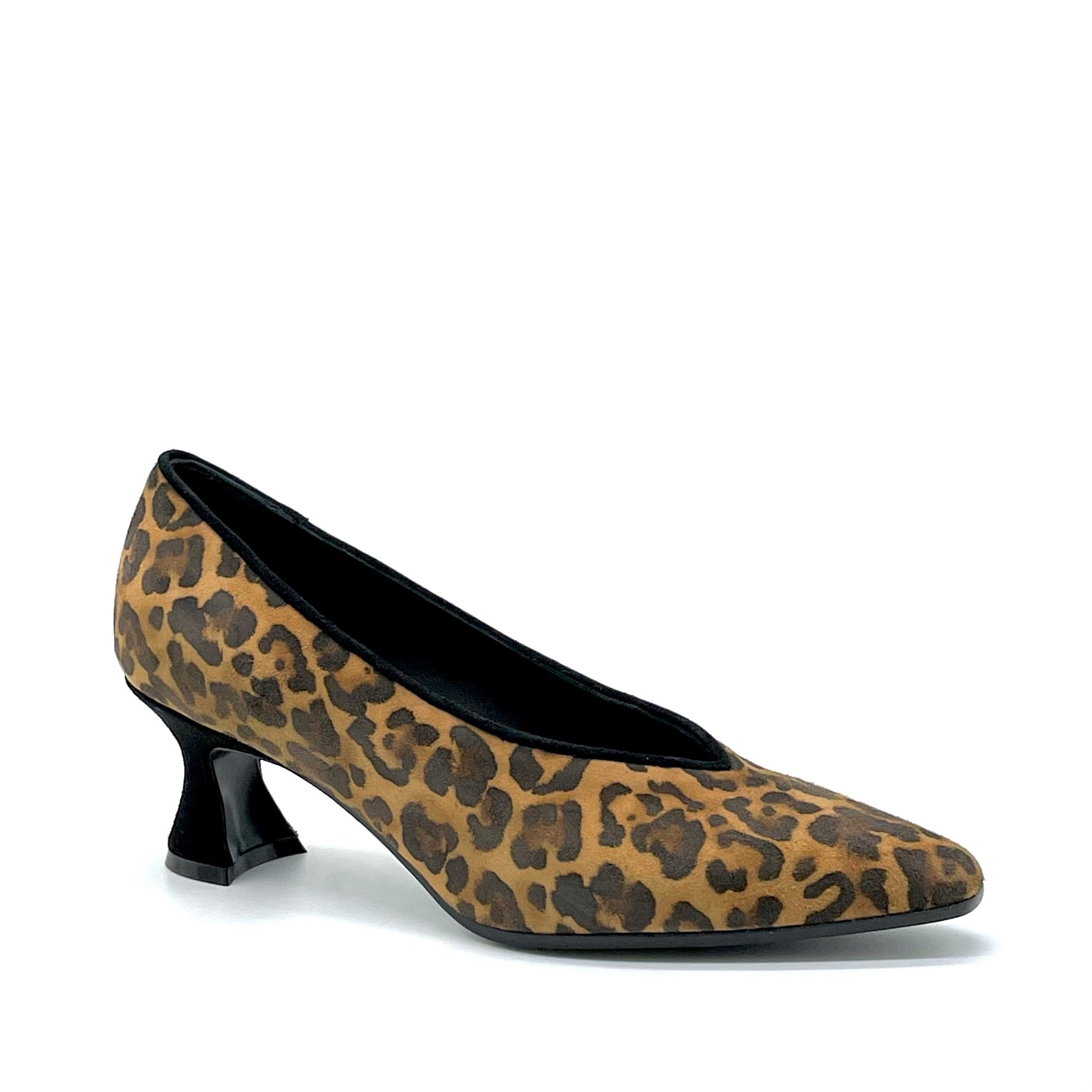Printed suede pump - Cod. 52508