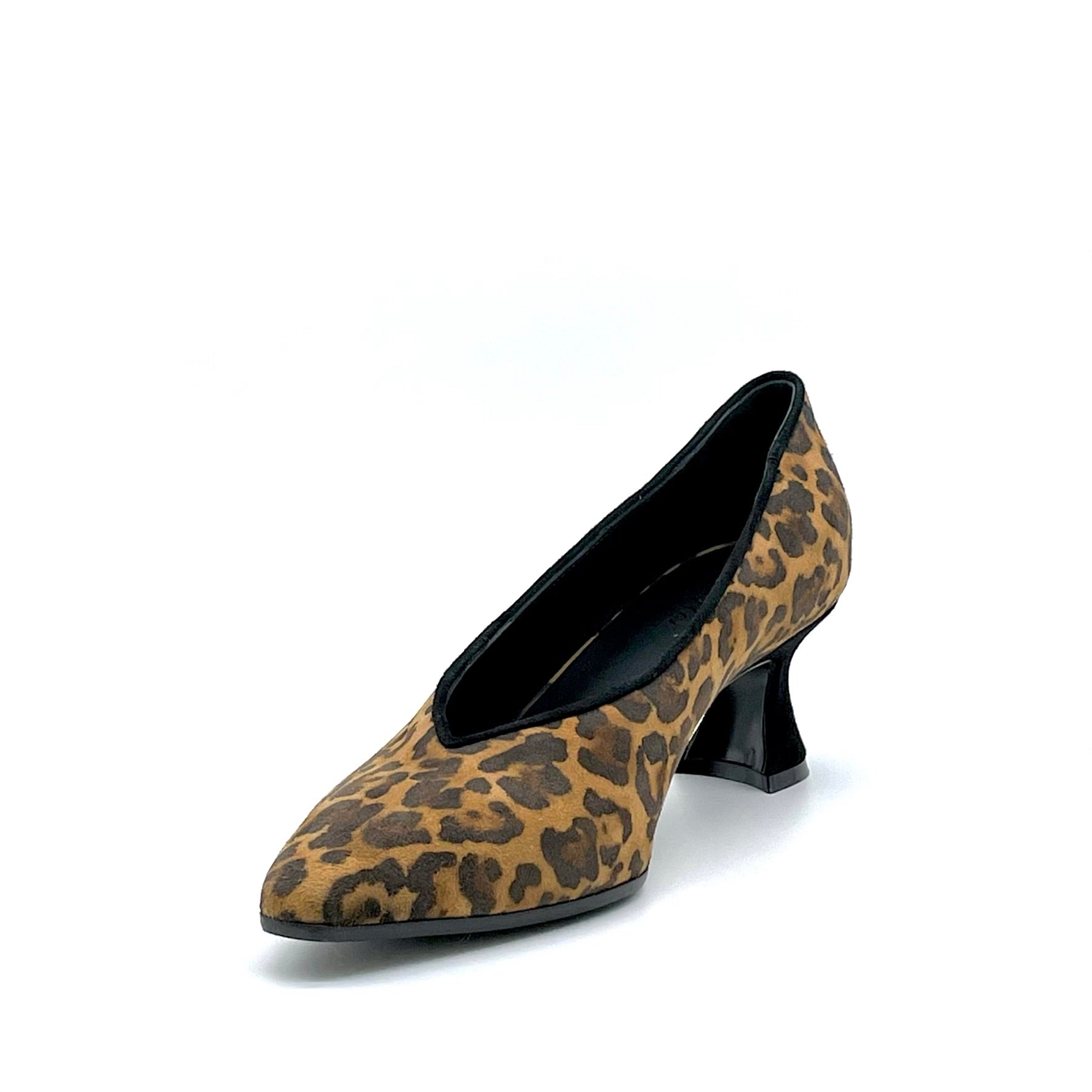 Décolleté in camoscio stampato - Cod. 52508