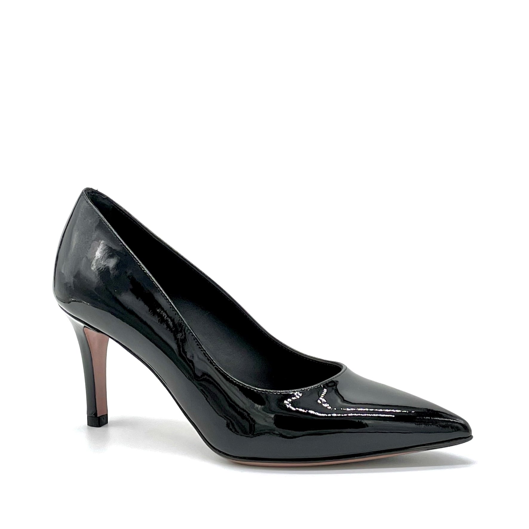 Black patent leather pump - Cod. 52554