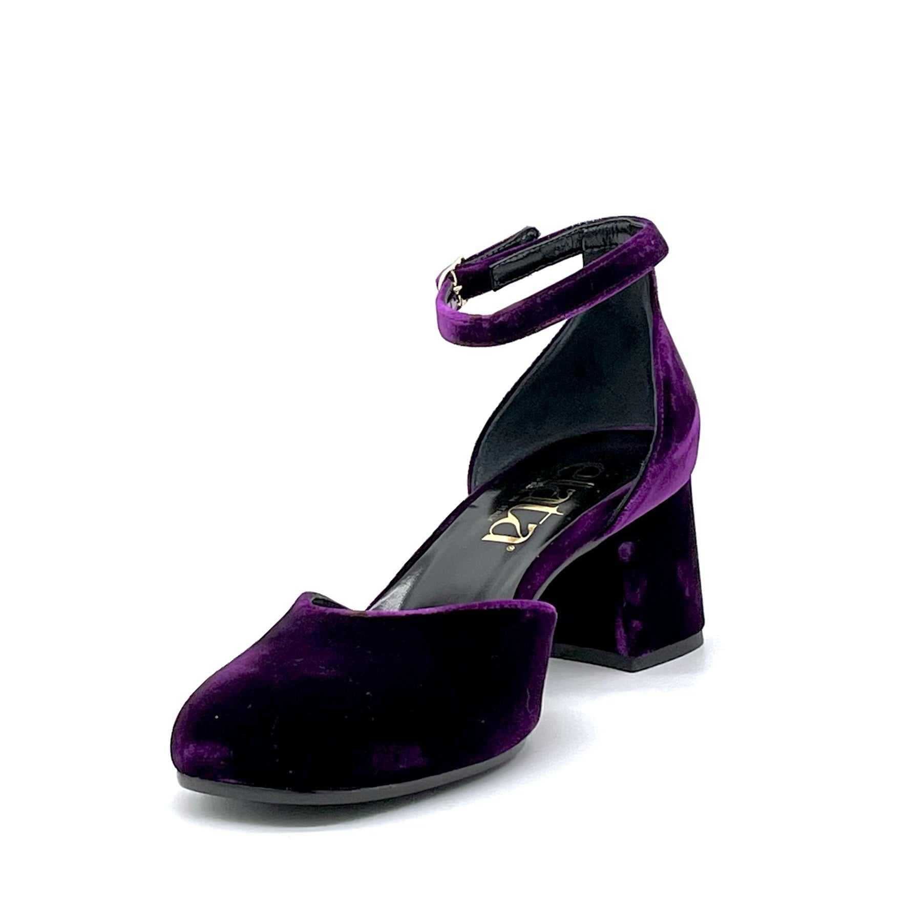 D’orsay in velluto viola – Cod. 53523