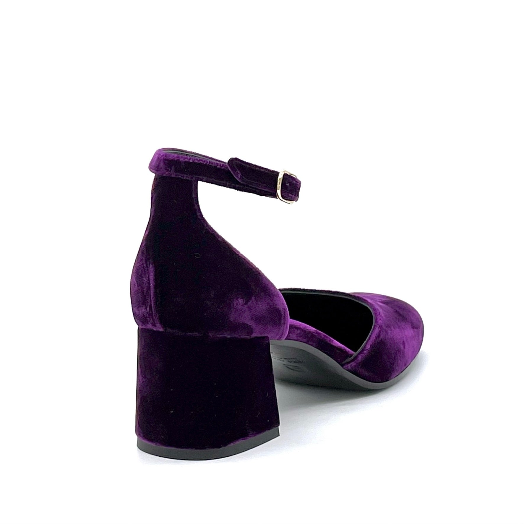 D’orsay in velluto viola – Cod. 53523