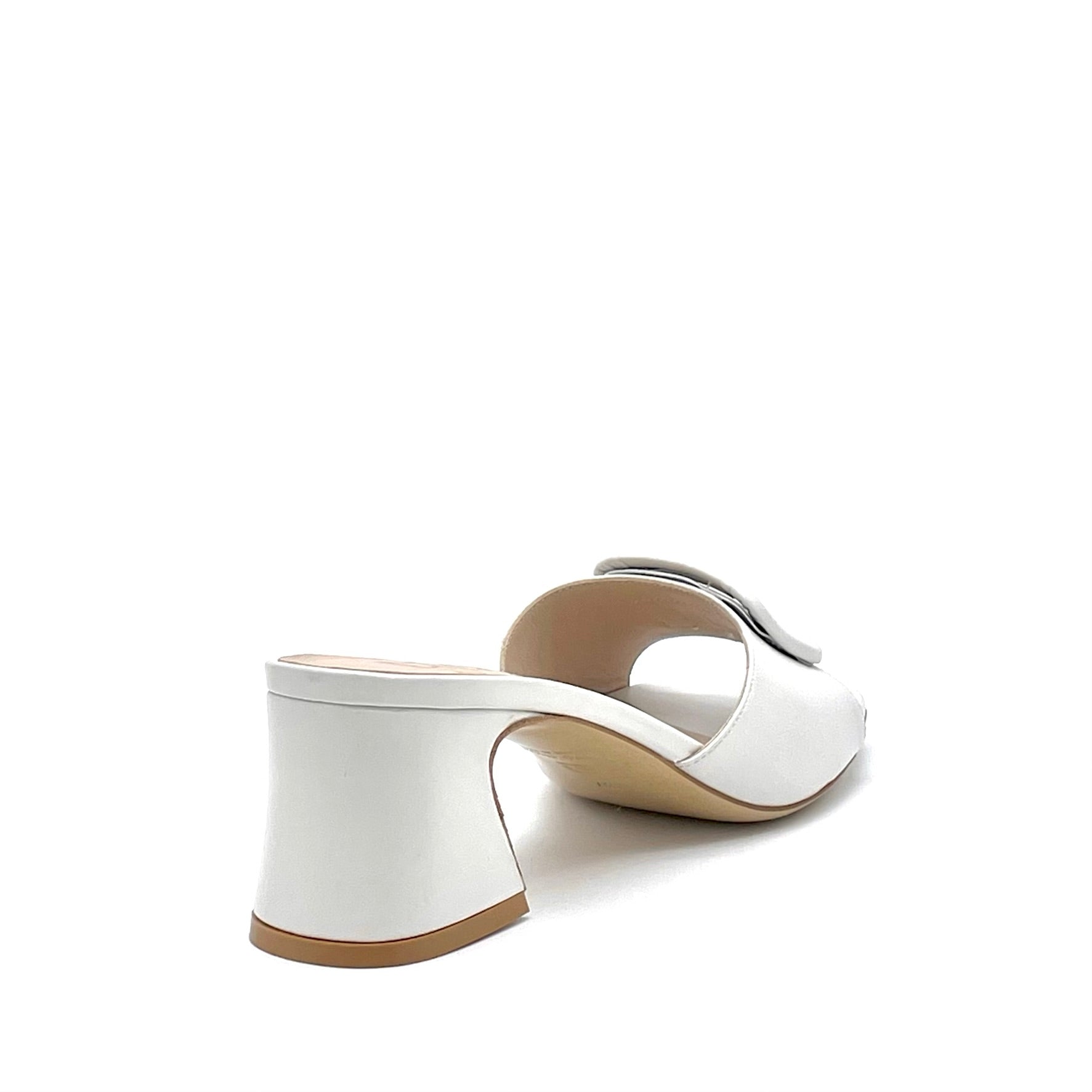 White leather mule – Cod. 14177