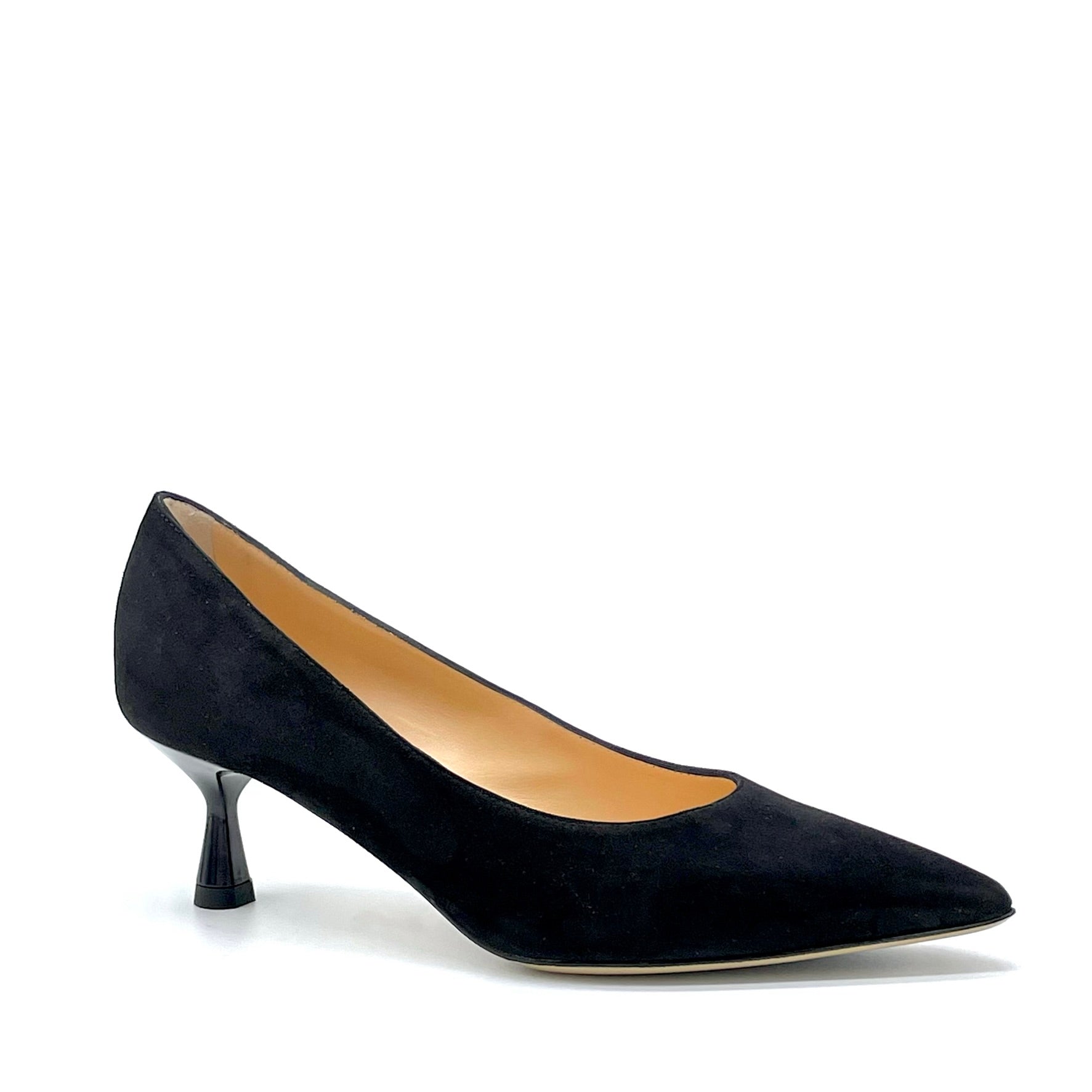 Black suede pump – Cod. 55504