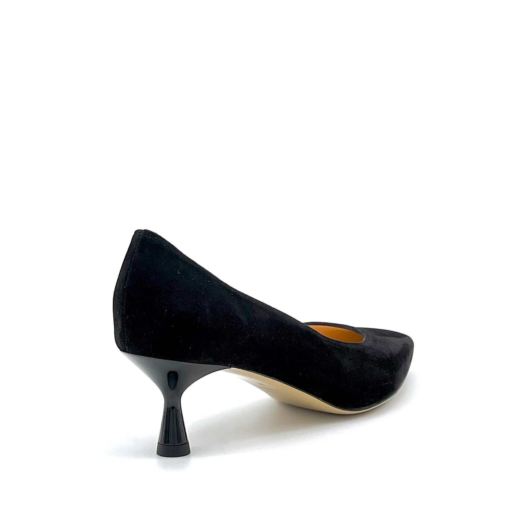 Black suede pump – Cod. 55504