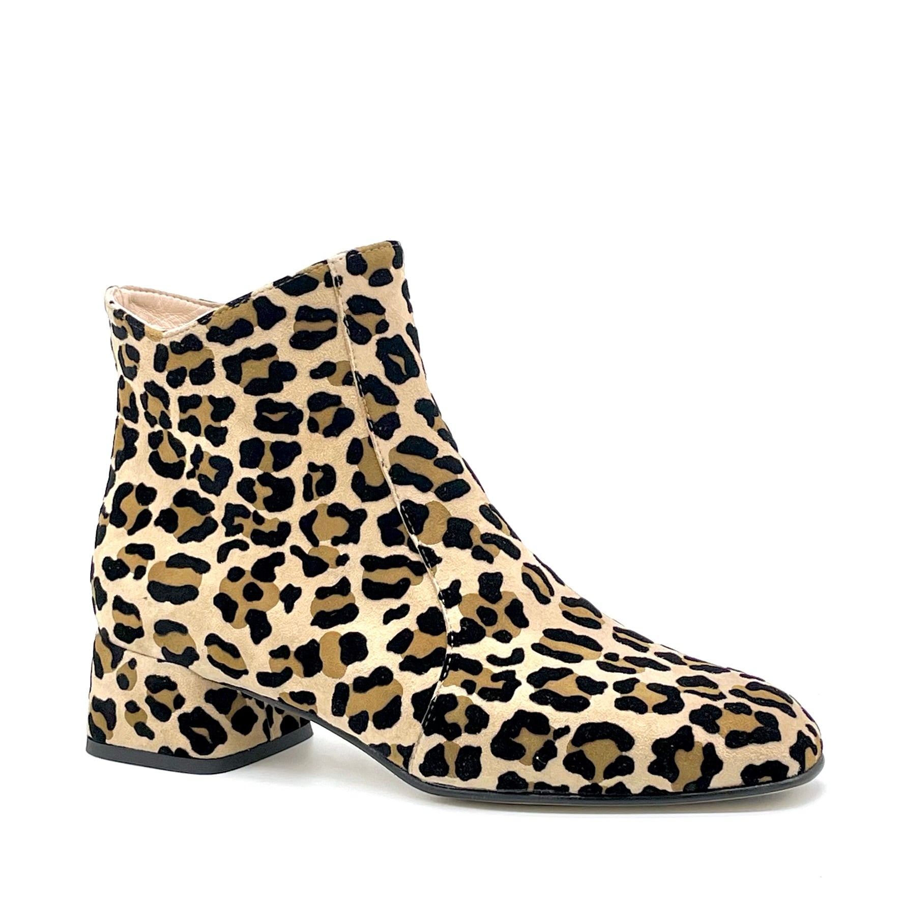 Printed suede ankle boots – Cod. 55546