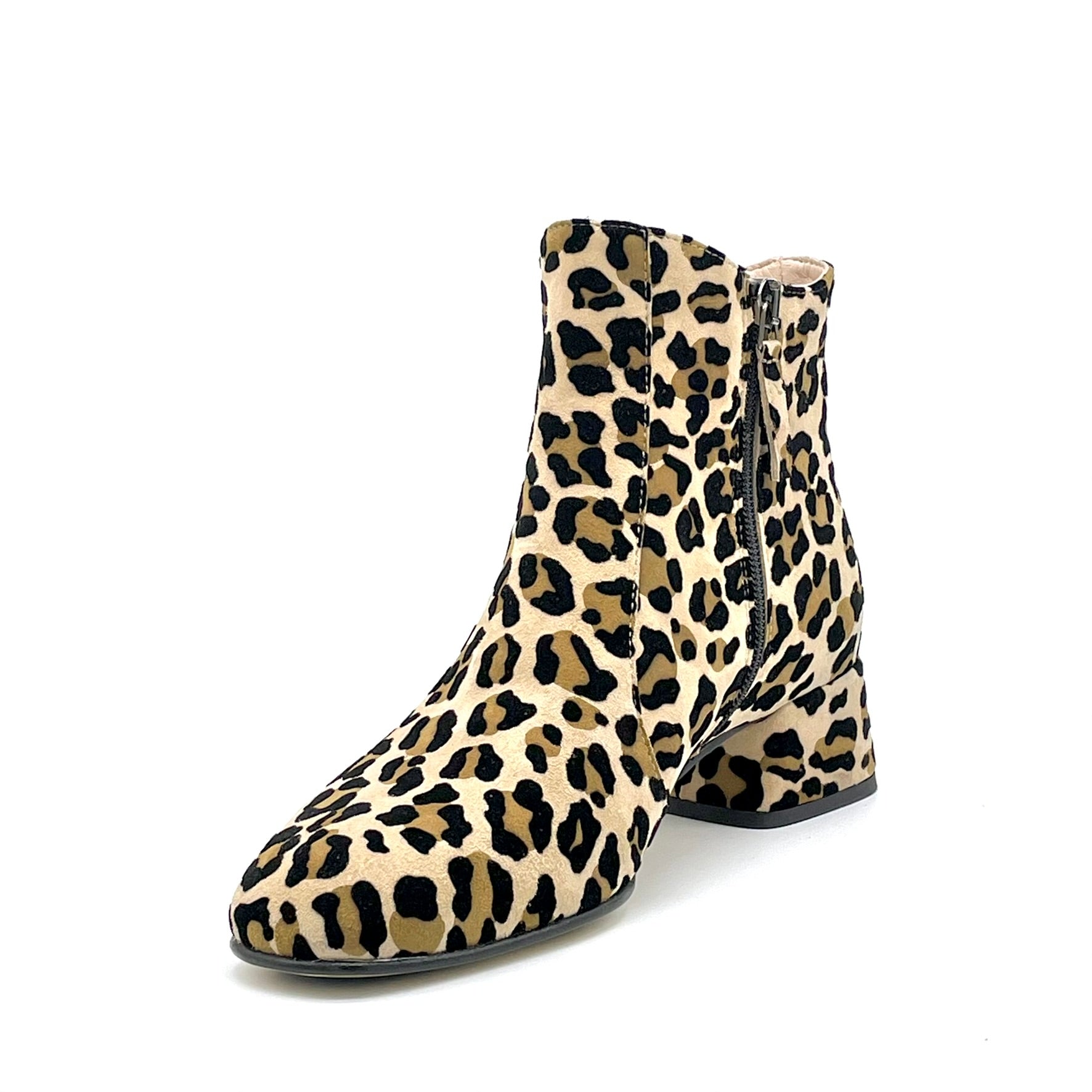 Stivaletto in camoscio stampato – Cod. 55546