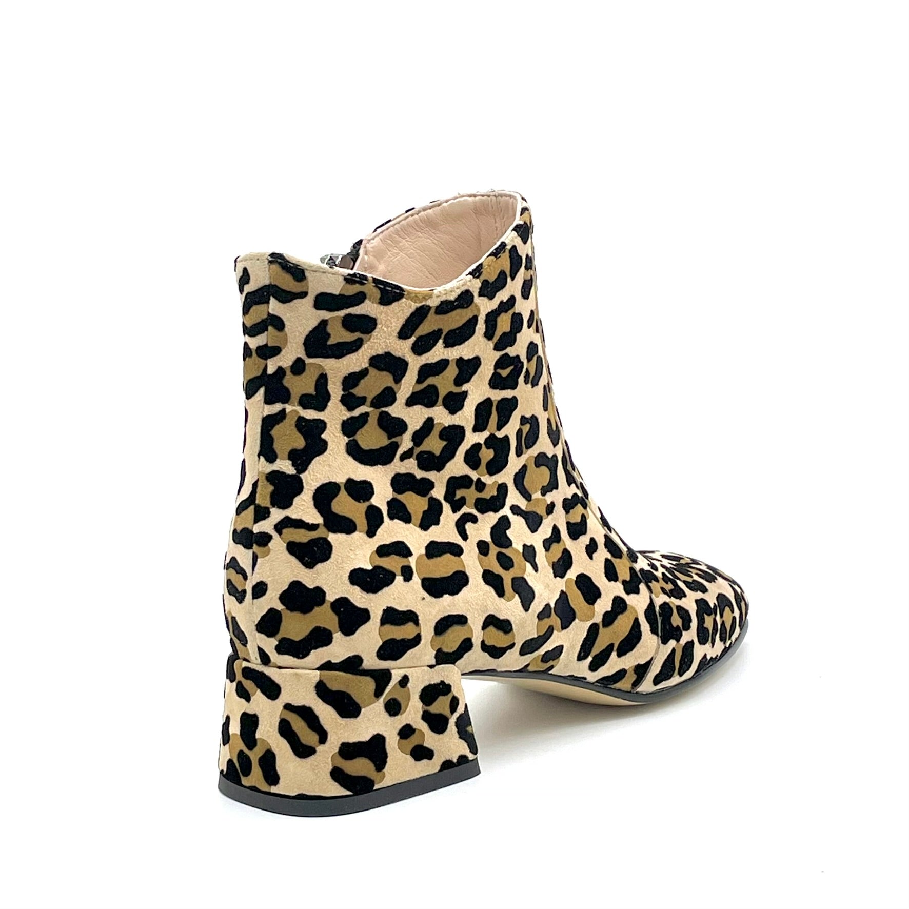 Stivaletto in camoscio stampato – Cod. 55546