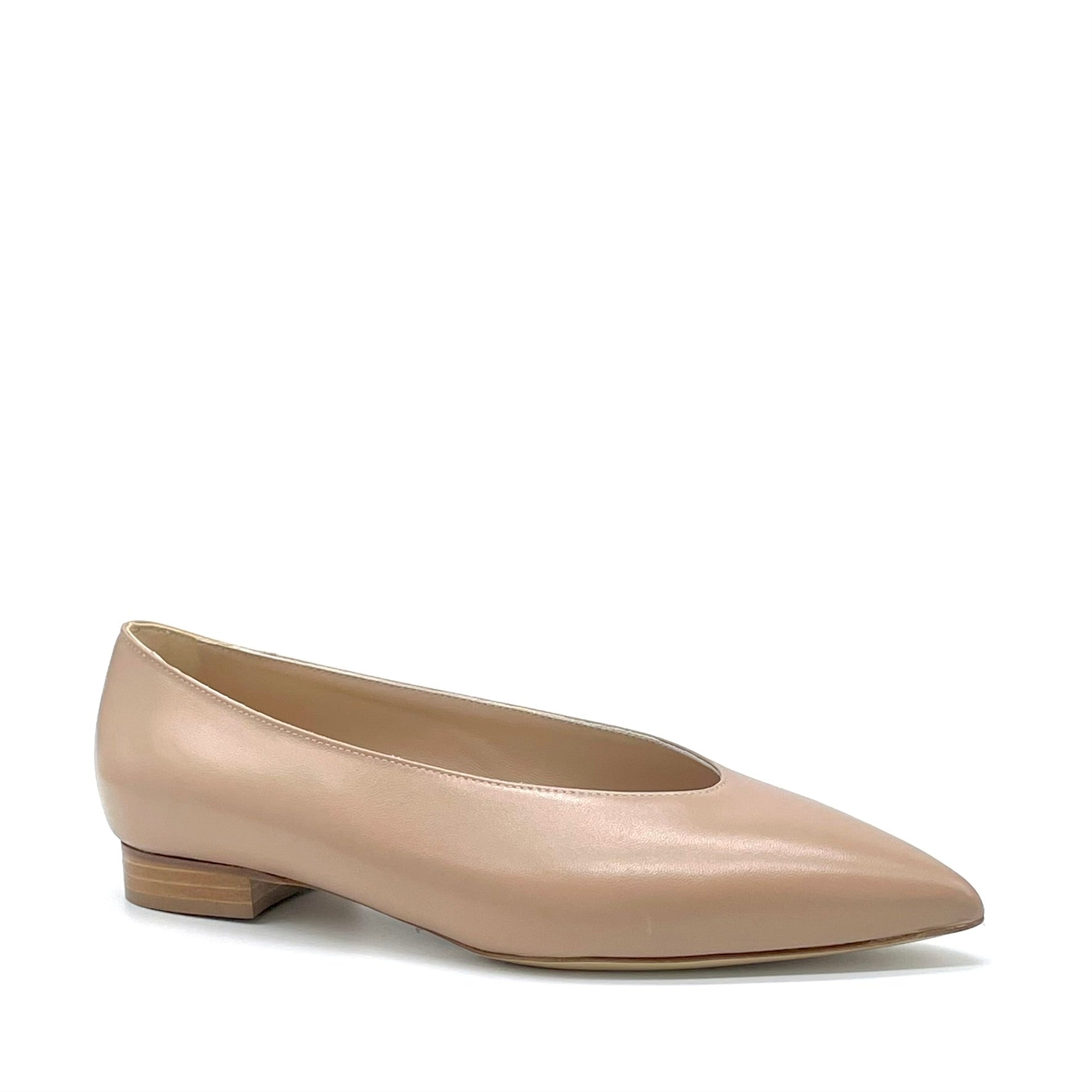 Ballerina in pelle color cannella – Cod. 26205