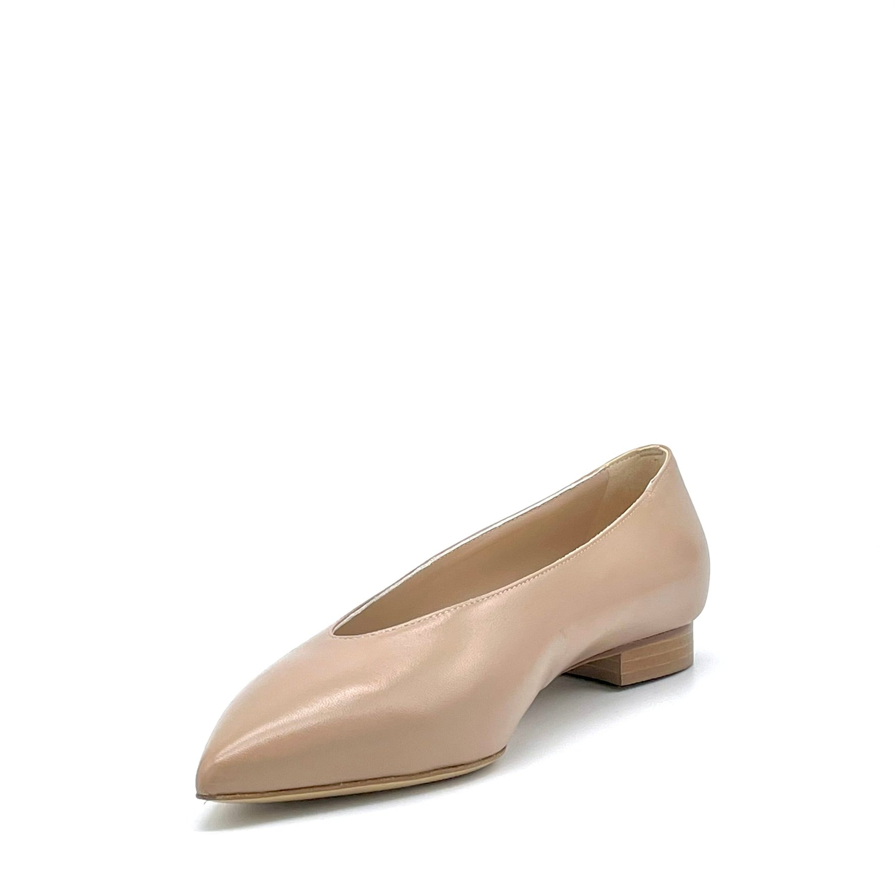 Ballerina in pelle color cannella – Cod. 26205