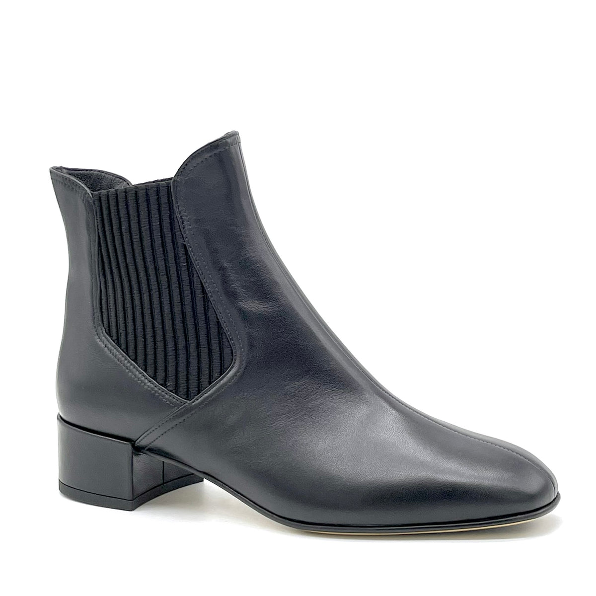 Stivaletto in pelle nera – Cod. 56545