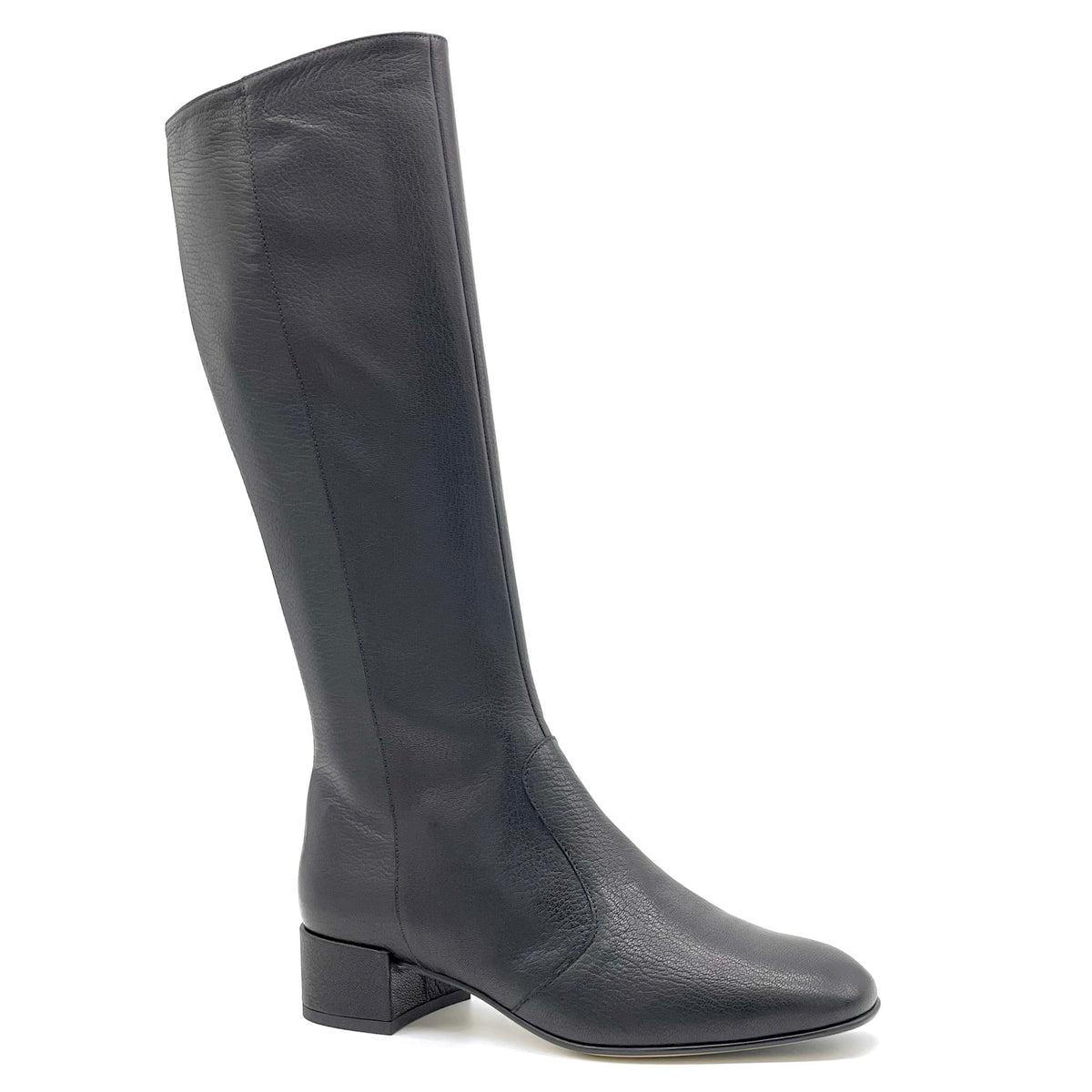 Stivale in pelle nera – Cod.56548