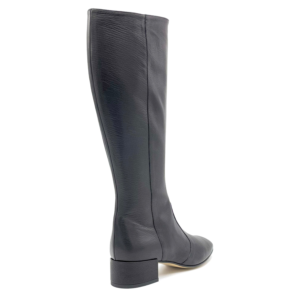 Stivale in pelle nera – Cod.56548